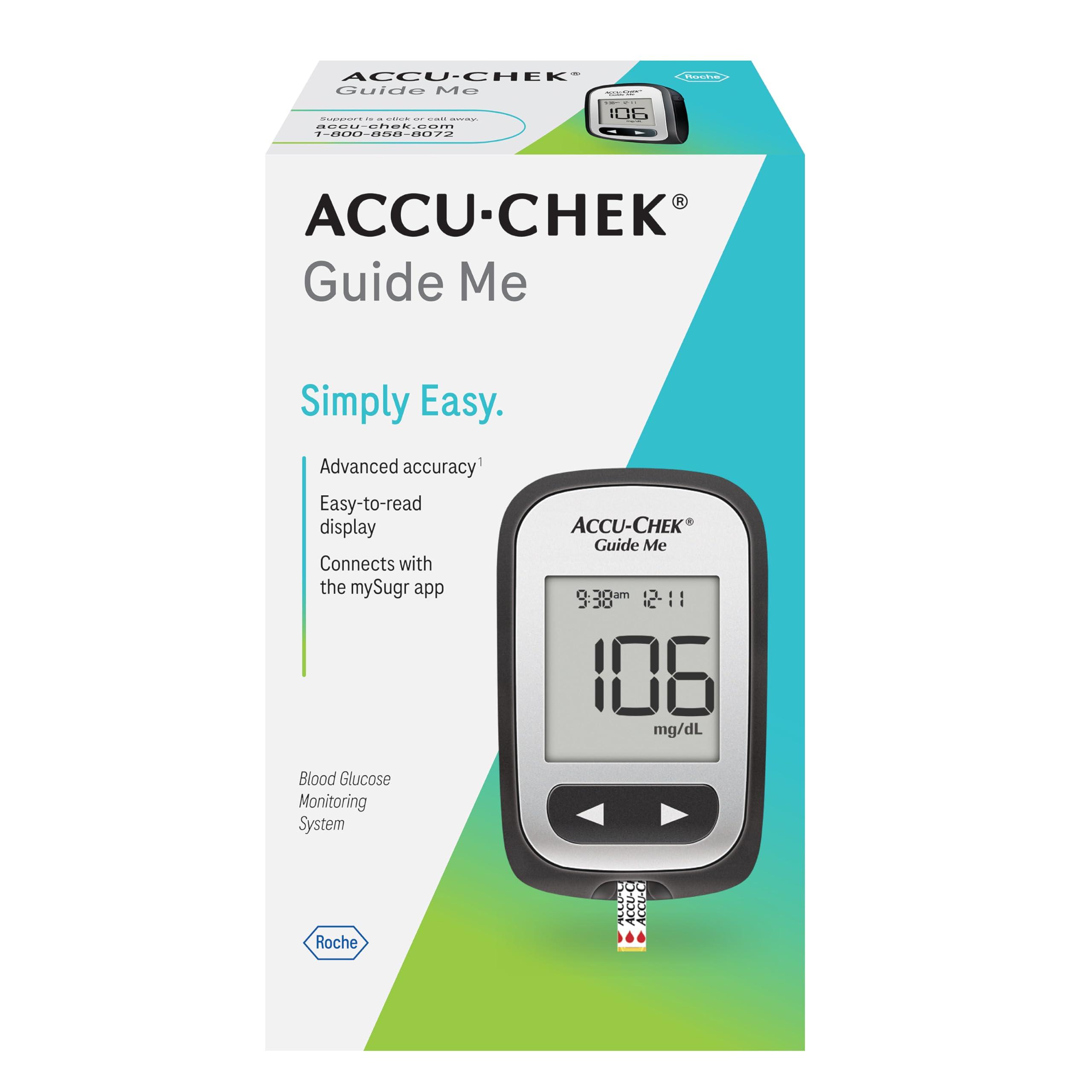 Accu-Chek Accu-Chek Guide Me Diabetes Meter for Diabetic Blood Glucose Monitoring (Meter Only)