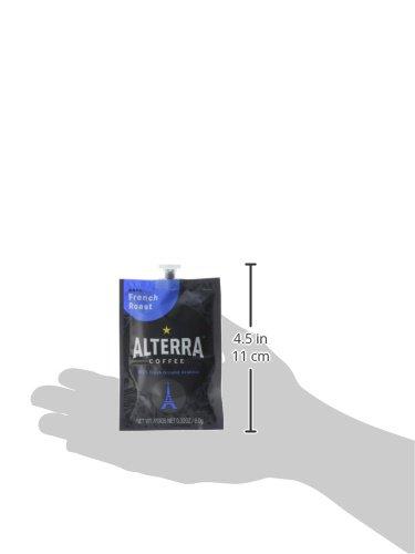 Mars Drinks ALTERRA Coffee French Roast Single Serve Freshpacks for MARS DRINKS FLAVIA Brewer, 20 Packets