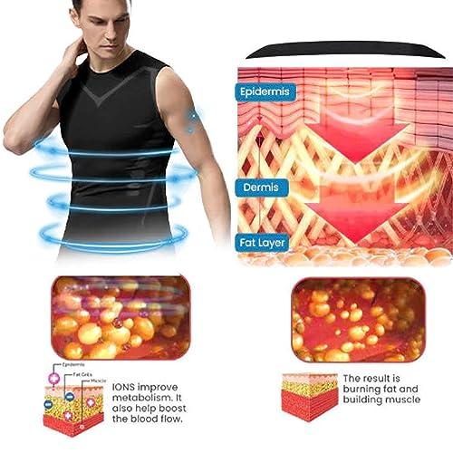 Beercaar Energxcel Ionic Shaping Vest, Buhooh 2023 New Version Ionic Shaping Vest, Comfortable and Breathable (White, L)