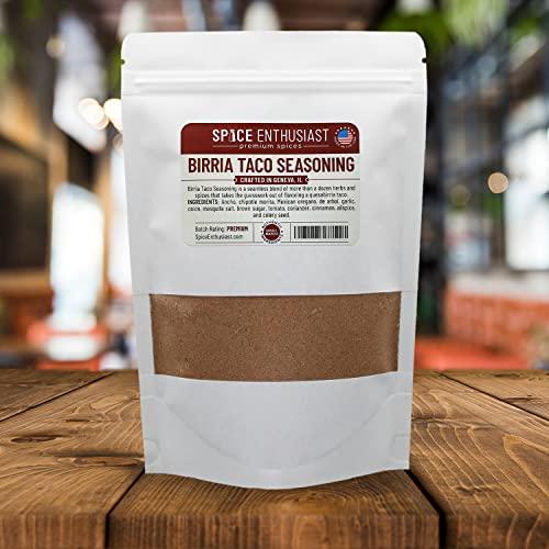 SPICE ENTHUSIAST Spice Enthusiast Birria Taco Seasoning - 8 oz