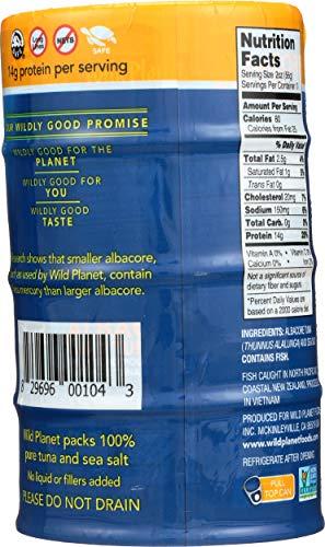 Wild Planet Wild Planet Wild Albacore Tuna Cans, 5 Ounce, 4 Pack