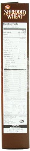 Shredded Wheat Post Shredded Wheat ' Bran, Spoon Size, 18-Ounce Boxes (Pack of 5)