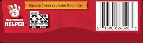 Hamburger Helper Hamburger Helper Pasta Deluxe Cheeseburger Macaroni, 5.5 Ounces