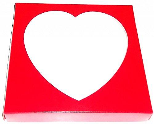 Scott's Cakes Scott's Cakes Arctic Snow Covered Dark and Cocoa Covered Dark Chocolate Truffles in a 1 Pound Heart Box