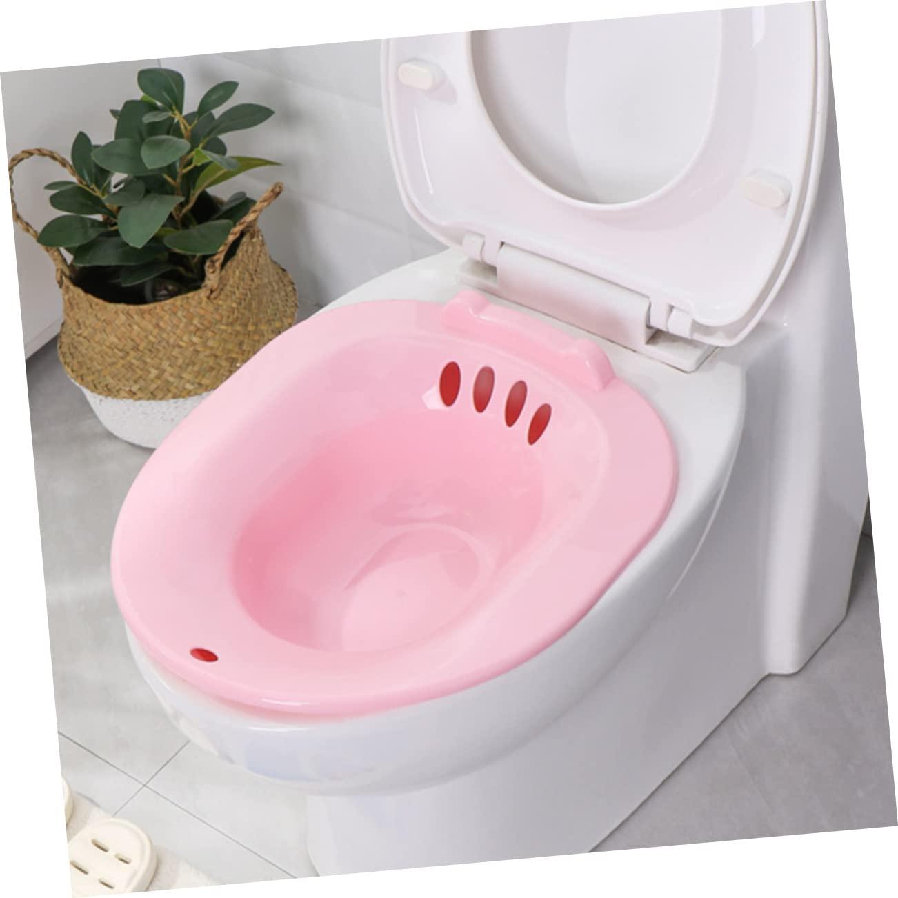 GOOHOCHY GOOHOCHY Toilet Soaking Sitz Bath Tub for Personal Hemorrhoids Relief Postpartum Care Made of Smooth Material