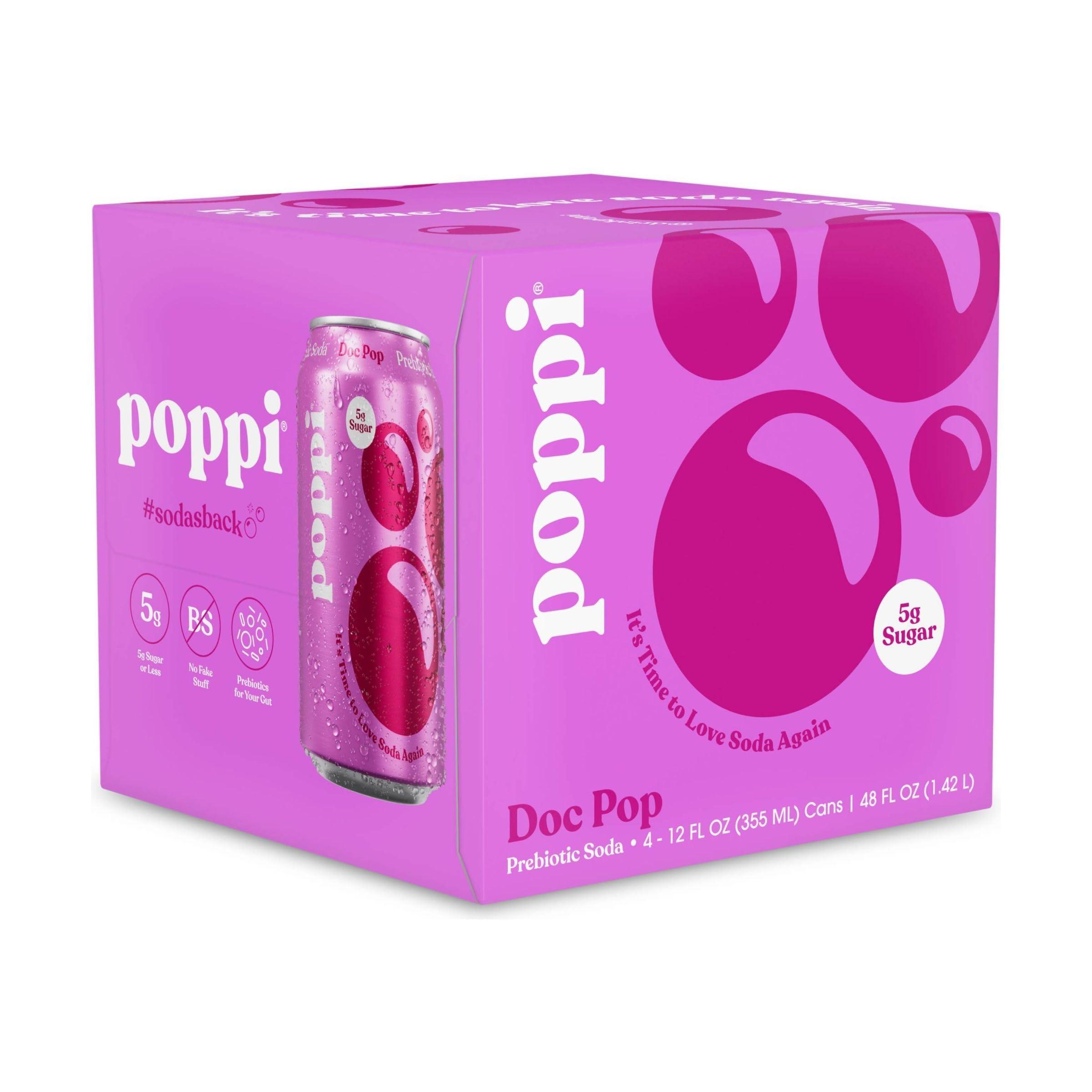 poppi SODA PREBTC DOC POP 4PK