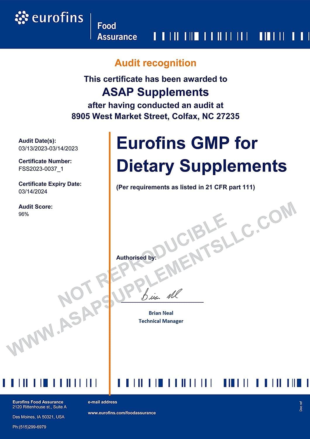 Absonutrix Absonutrix Myo Inositol & D-Chiro Inositol Blend 590 mg, 4 Fl Oz Drops, 200 Potent Servings, Bioavailability, Quick Absorption, GMP-Certified, Non-GMO, Cruelty-Free, Made in USA