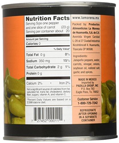 La Morena La Morena Whole Jalapeño, 28.2 oz