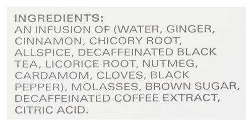 TAZO TAZO Toasted Gingerbread Latte Concentrate 6 32z [Seasonal]