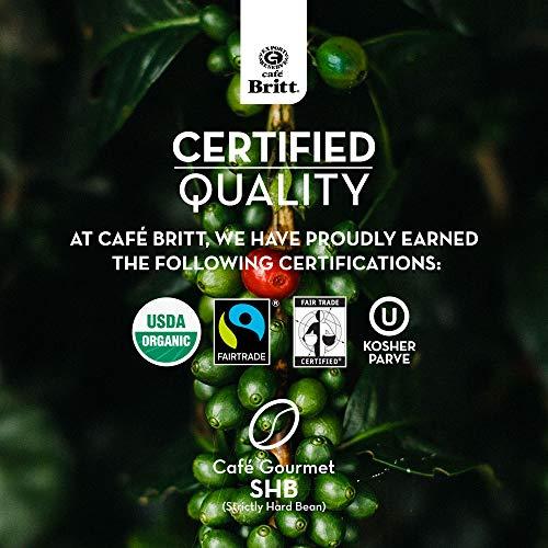 Cafe Britt Café Britt® - Costa Rican Poas Tierra Volcanica Coffee (12 oz.) (3-Pack) - Ground, Arabica Coffee, Kosher, Gluten Free, 100% Gourmet & Medium Light Roast