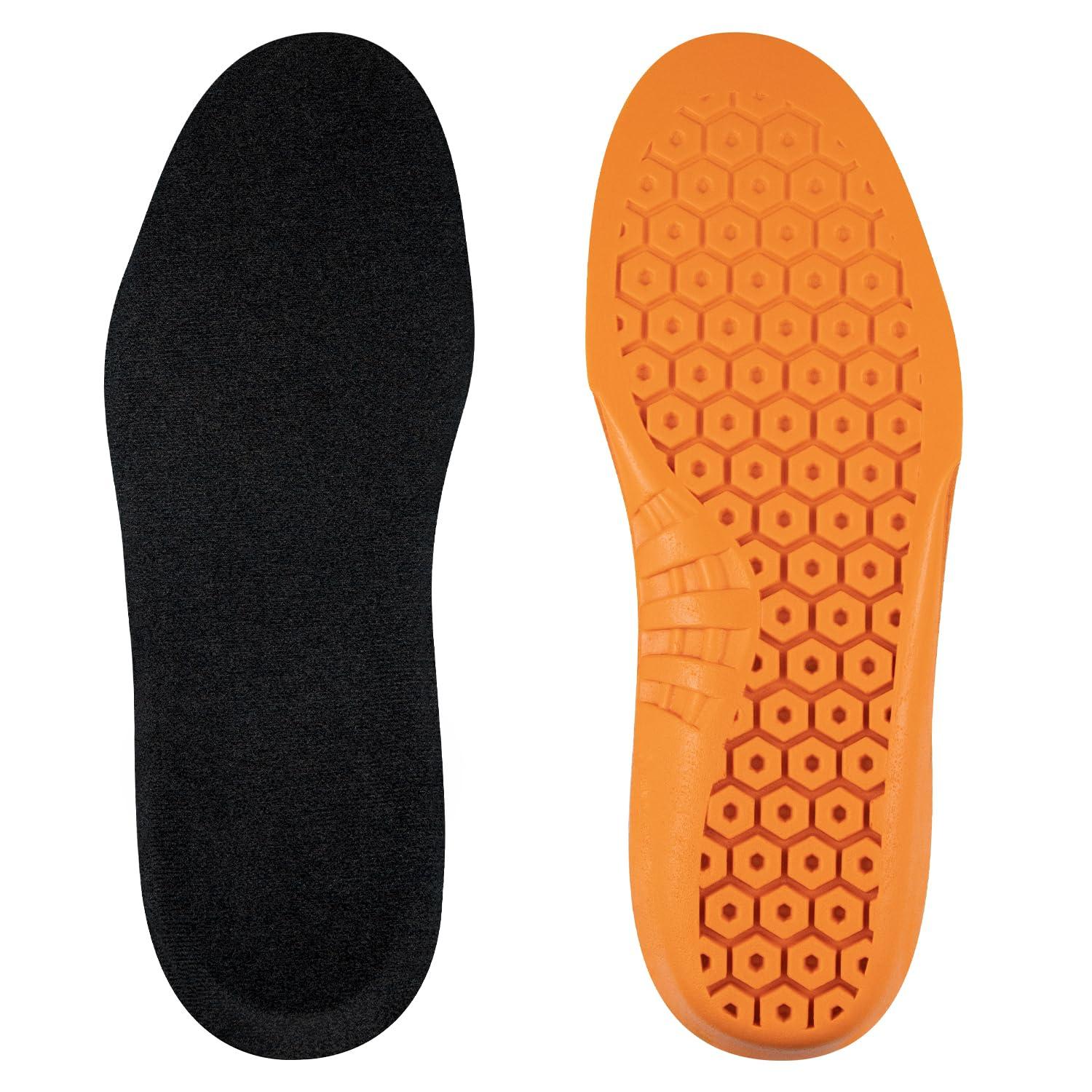 Endoto Replacement Insoles for Timberland Pro Men and Women Boot Shoes, Footwear Inserts Comfort & Foot Pain Relief(Size:Men10.5-EU43.5)