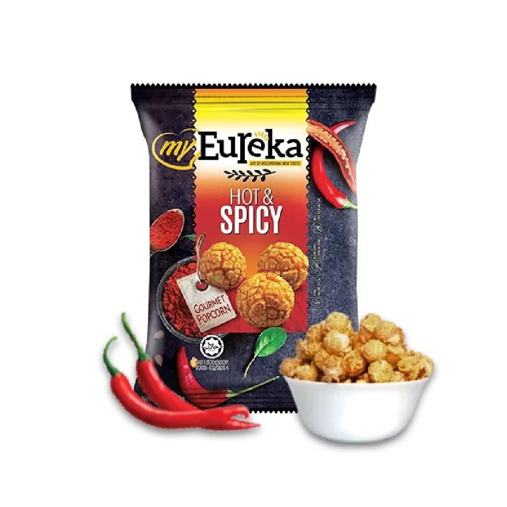 Malaysia Eureka Gourmet Popcorn 80g (Classic Caramel, 6)