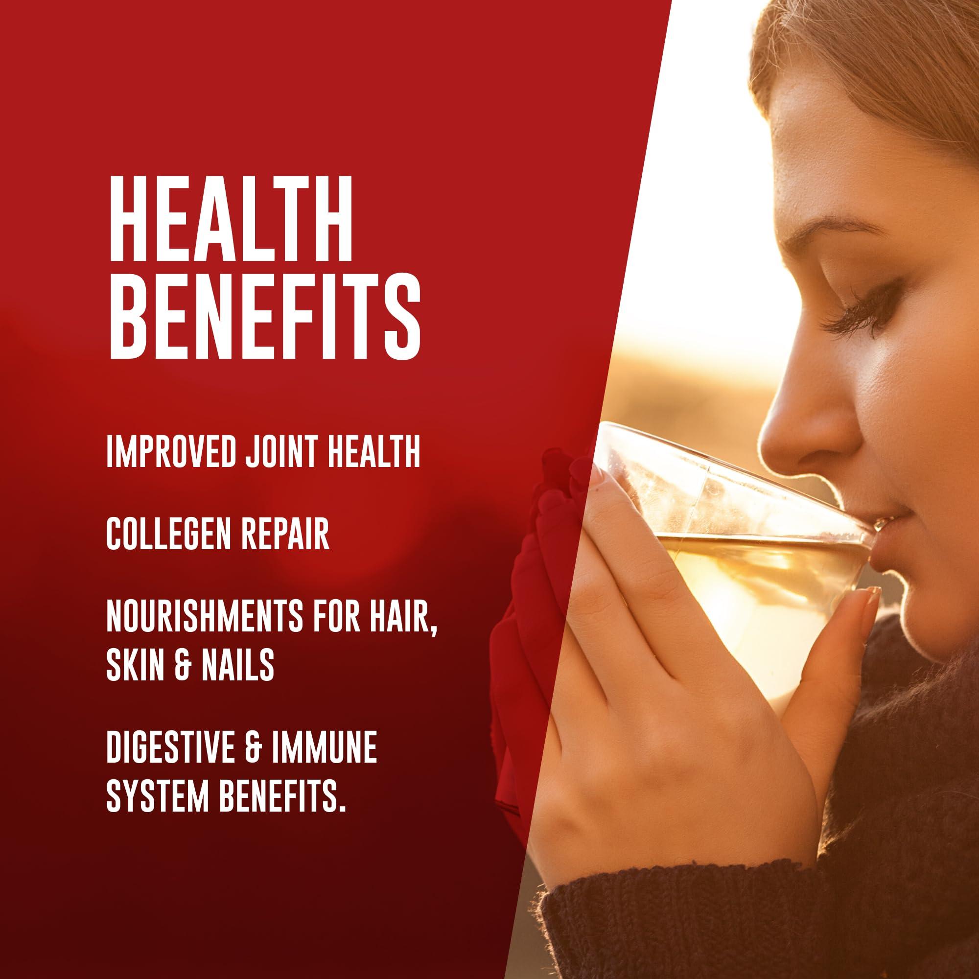 LONOLIFE LonoLife Low Sodium Beef Bone Broth Powder Mix | Grass-Fed, 10g Protein | Collagen-Rich, Keto & Paleo Friendly | Natural Ingredients | 4 Portable Stick Pack Servings