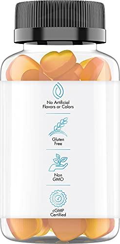 Codeage Codeage Hair Gummies, Biotin 5000 mcg, Sugar Free Growth Gummy Vitamins A, C, B6, B12, D3, Zinc, Inositol Supplement, Women & Men, Pantothenic Folic Acid, Nails, Skin, Strawberry Coconut Flavor, 60 ct