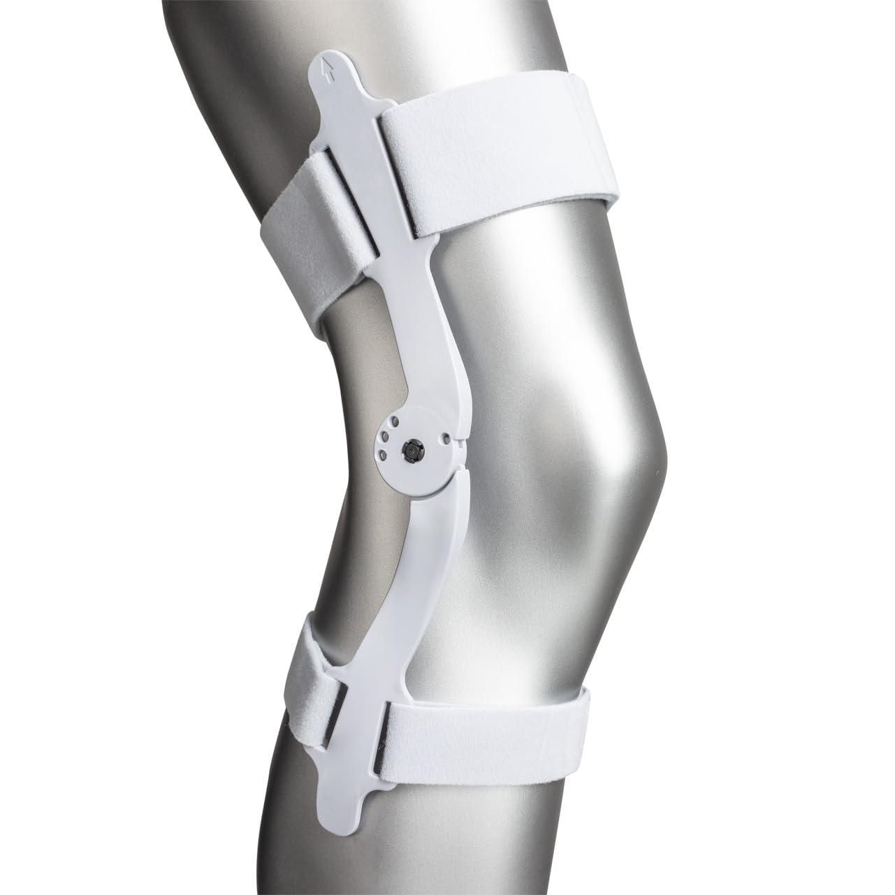 Bauerfeind Bauerfeind - GenuTrain S - Hinged Knee Brace Support - Advanced Stability of the knee joint - Left Knee - Size 3 - Color Black