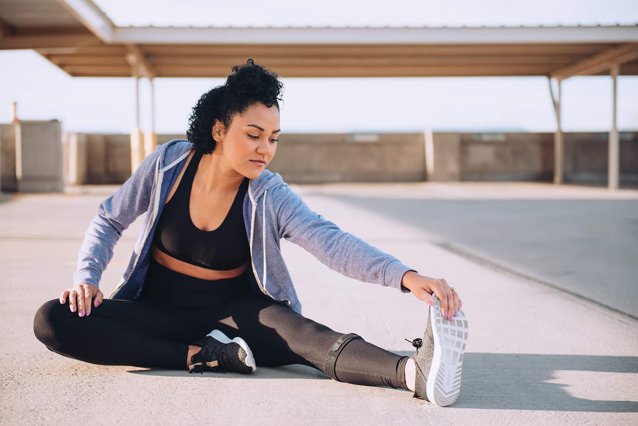 CROSSTRAP CROSSTRAP Shin Splint Support Strap | Adjustable Neoprene Shin Splint & Leg Compression Support Strap | for Strains, Injuries, Pain, Pulled Muscles, Torn Calf | for Men & Women | 1 Strap (Small)