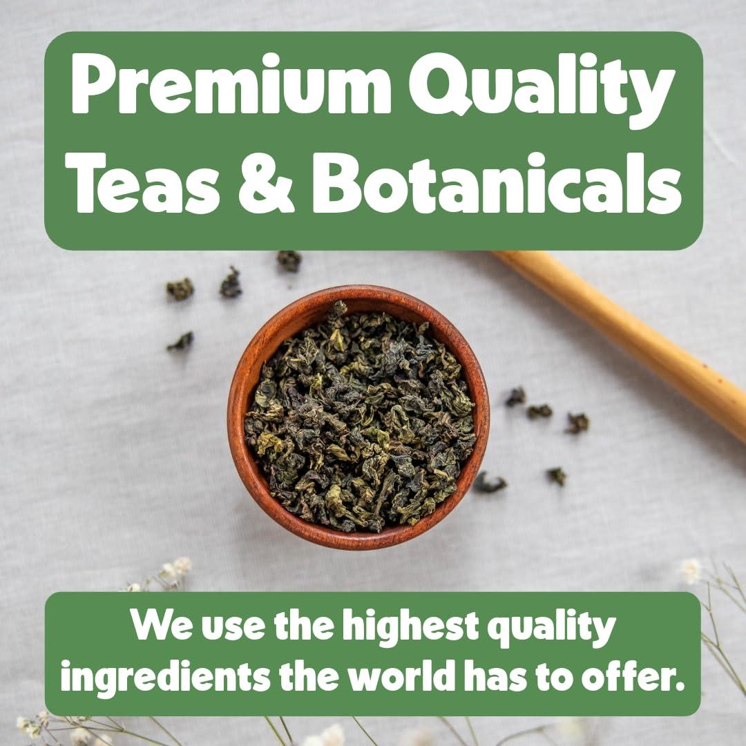 Heavenly Tea Leaves Heavenly Tea Leaves Organic Loose Leaf Herbal Tea Sampler (Approx. 90 Cups of Tea), 9 Naturally Caffeine-Free Tisanes - Great Hot or Iced, Variety Pack, Assorted Gift Set, Health & Immune Support