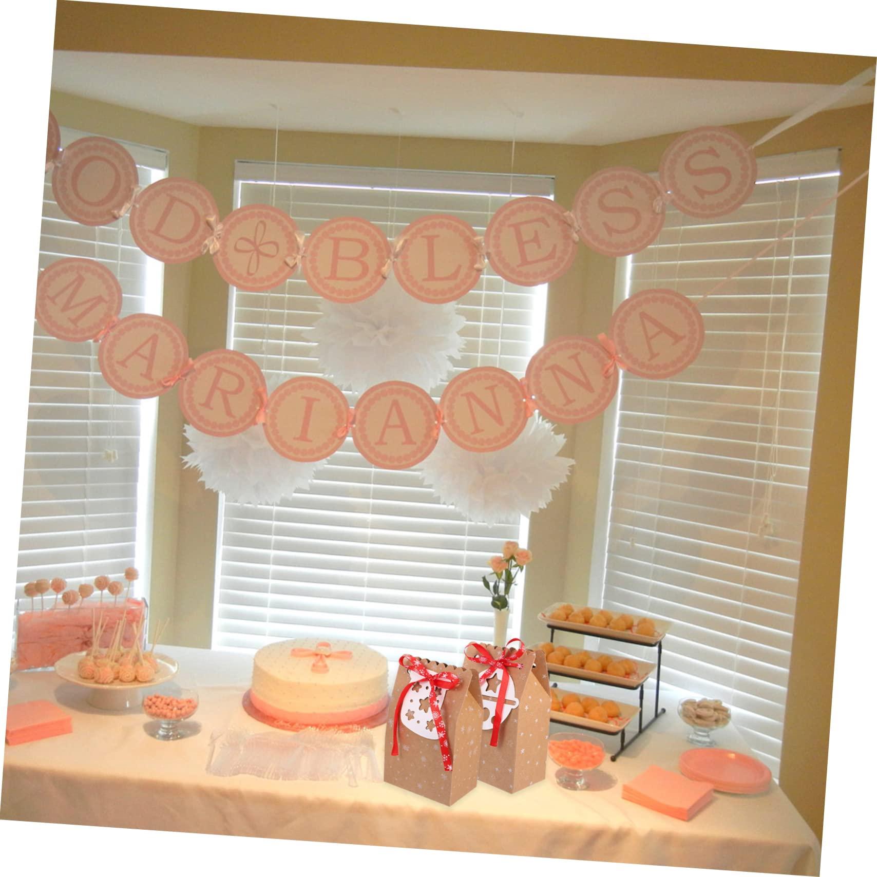 LALAFINA LALAFINA Food Bags 12pcs packing box holiday bags holiday candy bags santa claus sack christmas bags christmas ornament s food packing bags child biscuit bag tag kraft paper