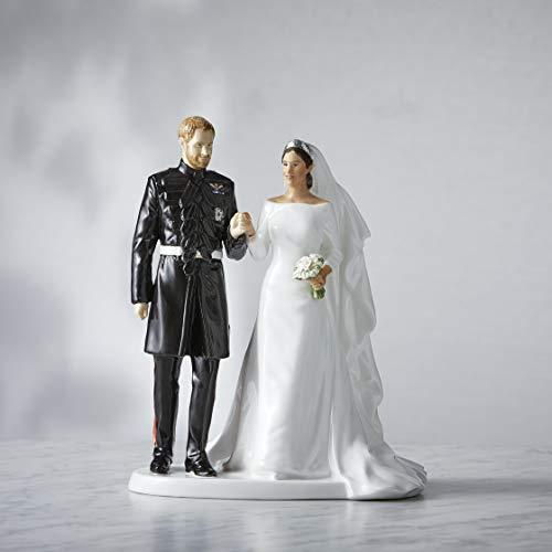 Royal Doulton Royal Doulton Royal Wedding Day, Harry and Meghan HN 5929 Collectible Figurine, 10.3", Multi