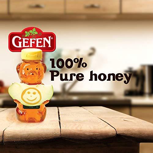 Gefen Gefen US Grade A Honey Bears, 12oz (2 Pack) 100% Clover Honey, No Fillers, Gluten Free