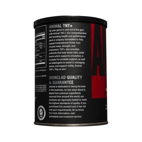 Animal Animal TNT+ - Mens Support, Prostate Support, Adaptogen & Stress Support, Nitric Oxide