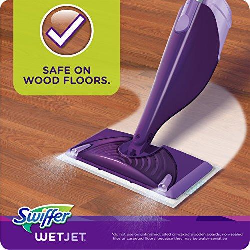 Swiffer Swiffer WetJet Hardwood Floor Cleaner, Spray Mop Pad Refill, Multi Surface, 12 Count (Packaging May Vary)