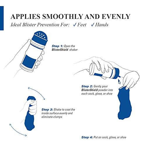 2Toms 2Toms BlisterShield Advanced Waterproof Blister Prevention, Friction Free Protection Designed Specifically for Feet, Hot Spots, and Calluses, 2.5 Ounce Pouch