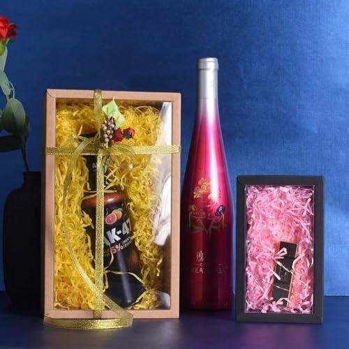 Awcmtpsyol 10Packs Rectangle Kraft Paper Box with PVC Window For Wedding ,Birthday Party,Jewelry, Candy Cookies Clear Boxes Decorative Gift Packaging (Kraft paper box + clear pvc,Inner Size:20*10*6cm Outer