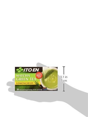 Ito En ITOEN, Green Tea, Matcha, Lemongrs, Pack of 8, Size 20 CT