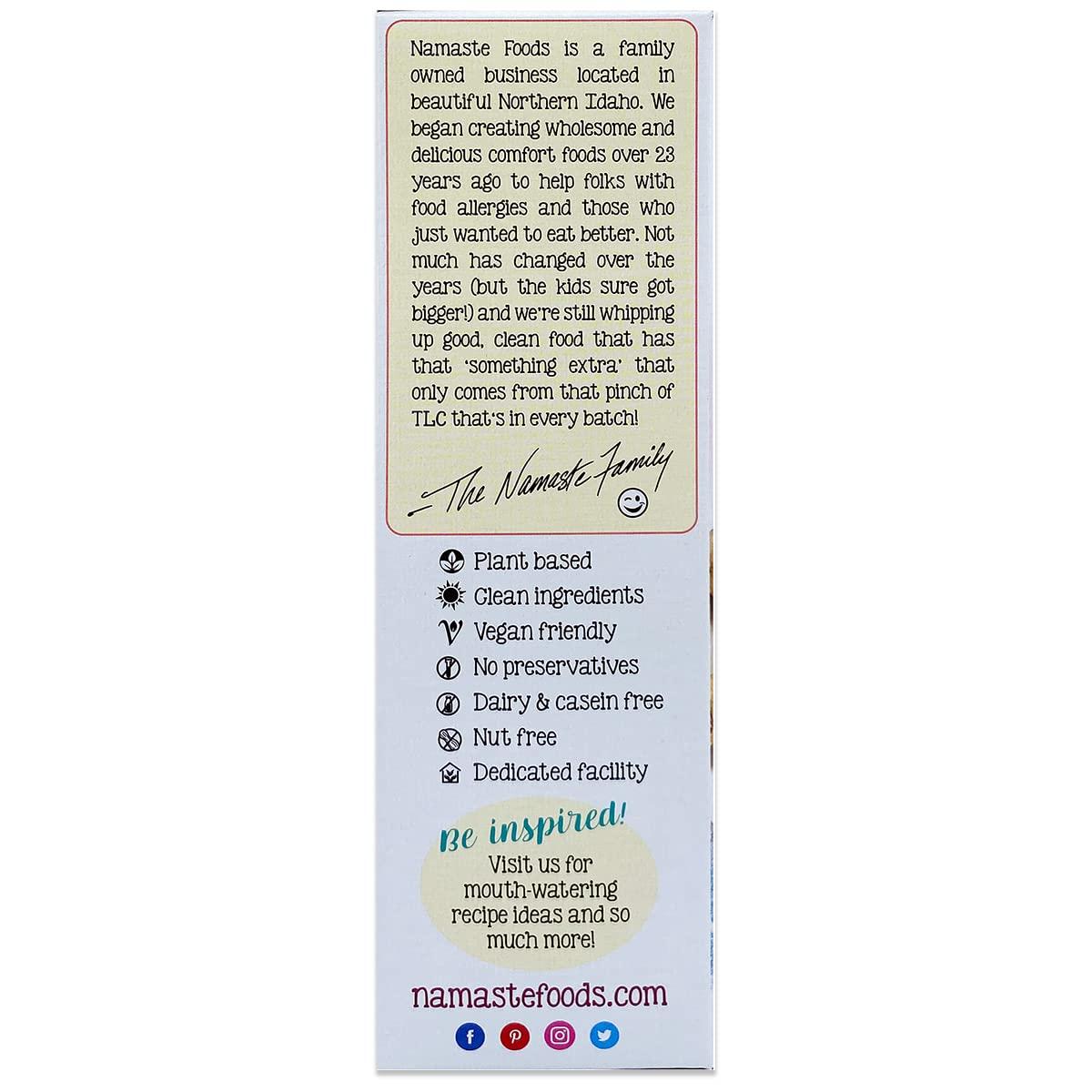 Namaste Foods Namaste Foods Gluten Free Ginger Molasses Cookie Mix, 11.5 oz, Pack of 6