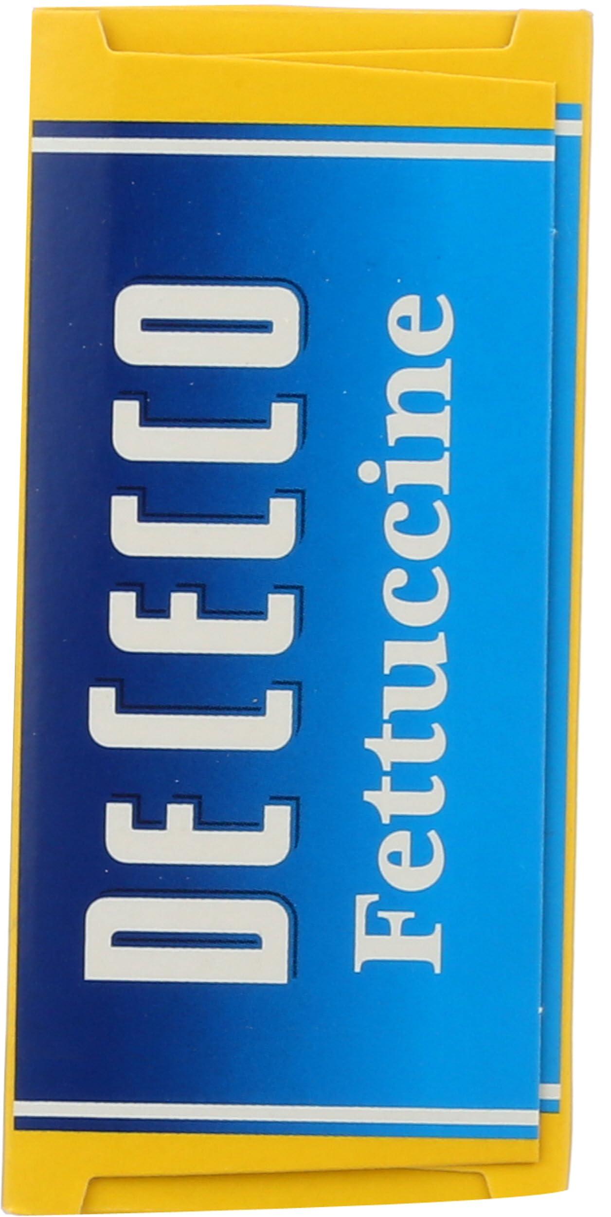 De Cecco De Cecco Semolina Pasta, Fettuccine, 16 oz- Made in Italy, High in Protein & Iron, Bronze Die (VSA0006p)