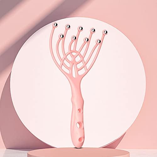 XGZ XGZ Scalp Massager, Head Massager Scalp Stress Relax,Protable Hand Held SPA Head Massager,Nine Claws Head Massager Steel Ball Scalp Roller