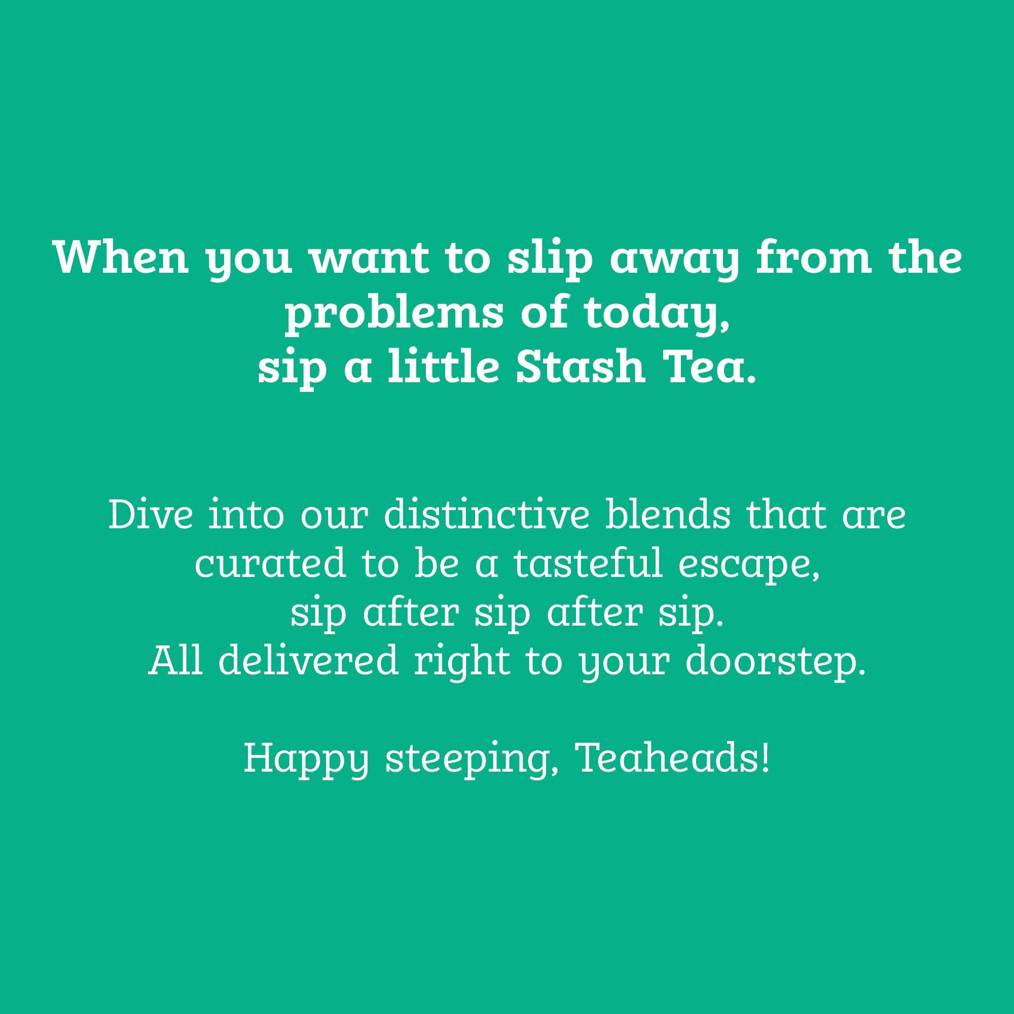 Stash Stash Tea Meyer Lemon Herbal Tea, 6 Boxes With 20 Tea Bags Each (120 Tea Bags Total)