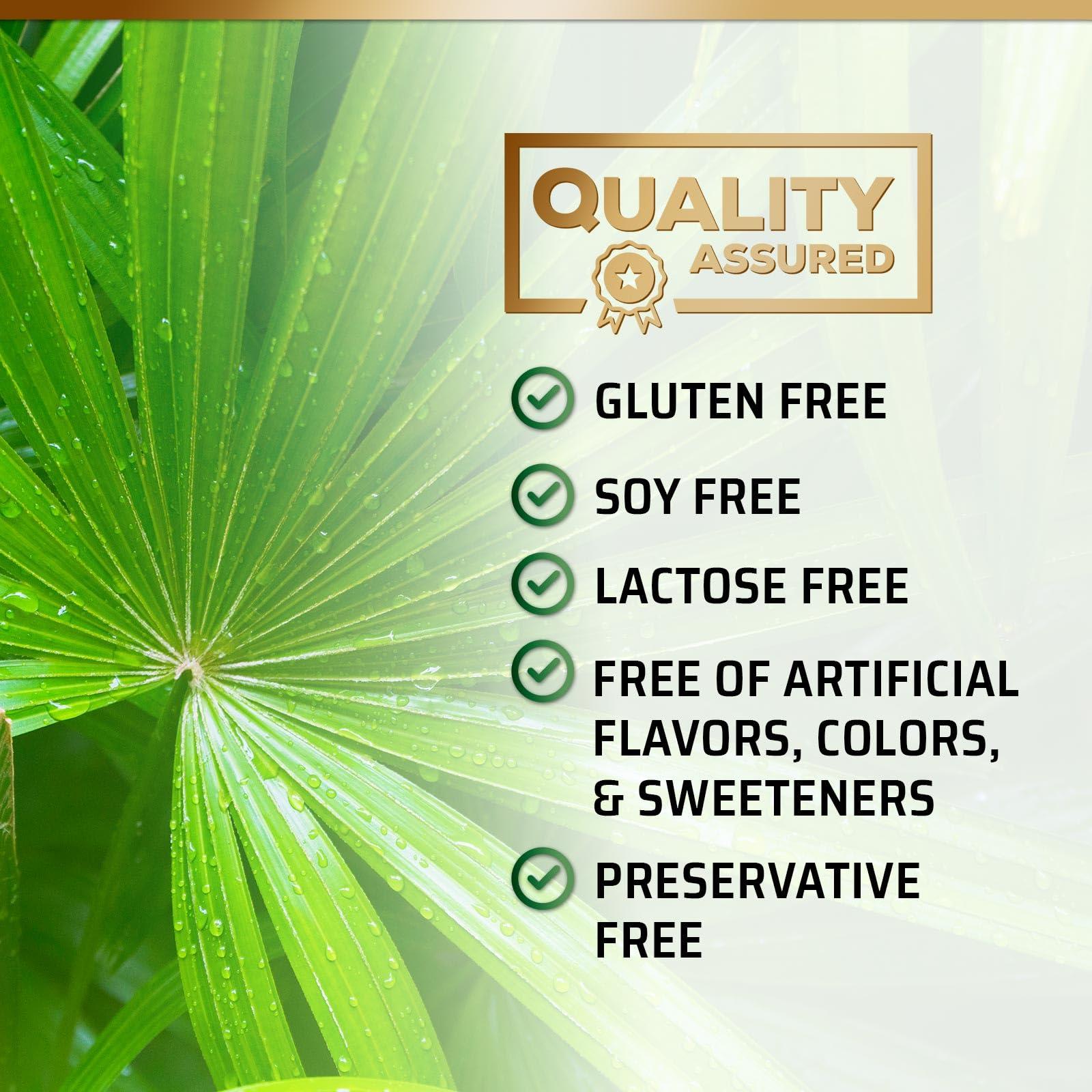 Nature's Nutrition Saw Palmetto for Men Prostate Health Supplement - 1000MG Saw Palmetto Extract Prostate Support Supplement, Prostate Supplements for Men\'s Health Support, Prostate Urinary Health Support, 60 Capsules