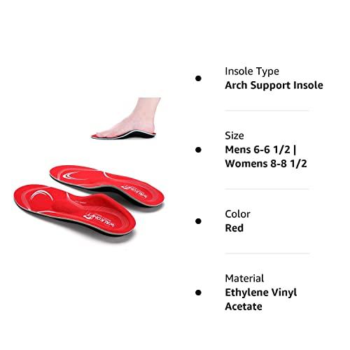 walkomfy Walkomfy Pain Relief Orthotics, Plantar Fasciitis Arch Support Insoles Shoe Inserts for Maximum Support/All-Day Shock Absorption/Designed for Men and Women 25cm