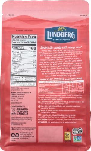 Lundberg Lundberg Basmati Rice, Organic Long Grain Brown Rice - Non-Sticky, Fluffy Aromatic Rice Grown in California, Pantry Staples, 32 Oz