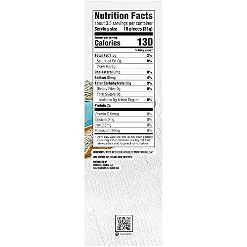 Good Thins Good Thins Simply Salt Rice Snacks Gluten Free Crackers, 3.5 oz (Pack of 3)