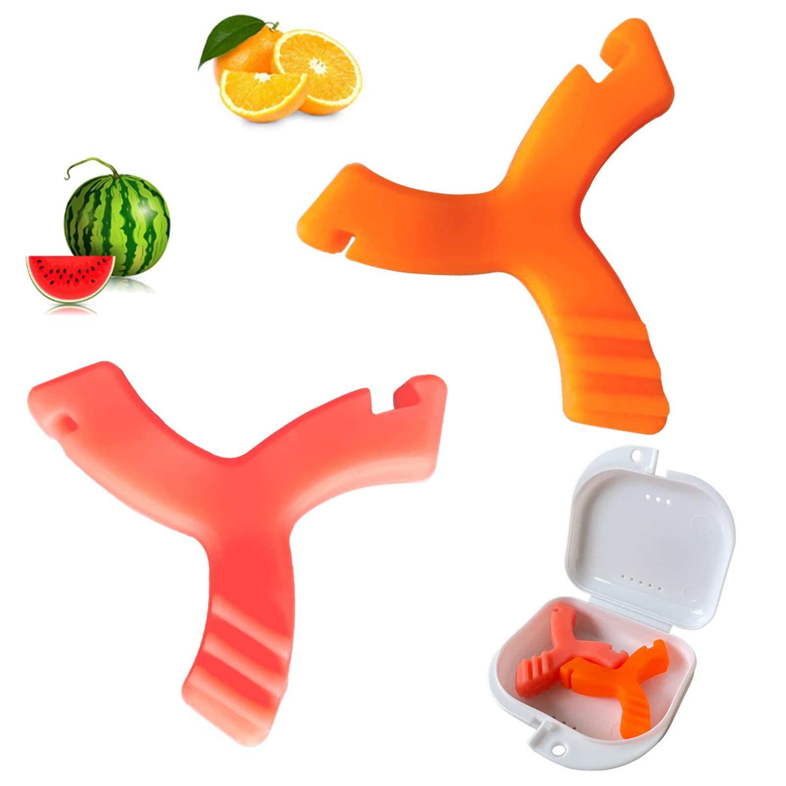 Klboccmy Chewies for Invisalign Aligners,Aligner Chewies for Aligner Trays Seater,Invisalign Munchies Orthodontic Dental Chewies Y-Shaped 2Pcs