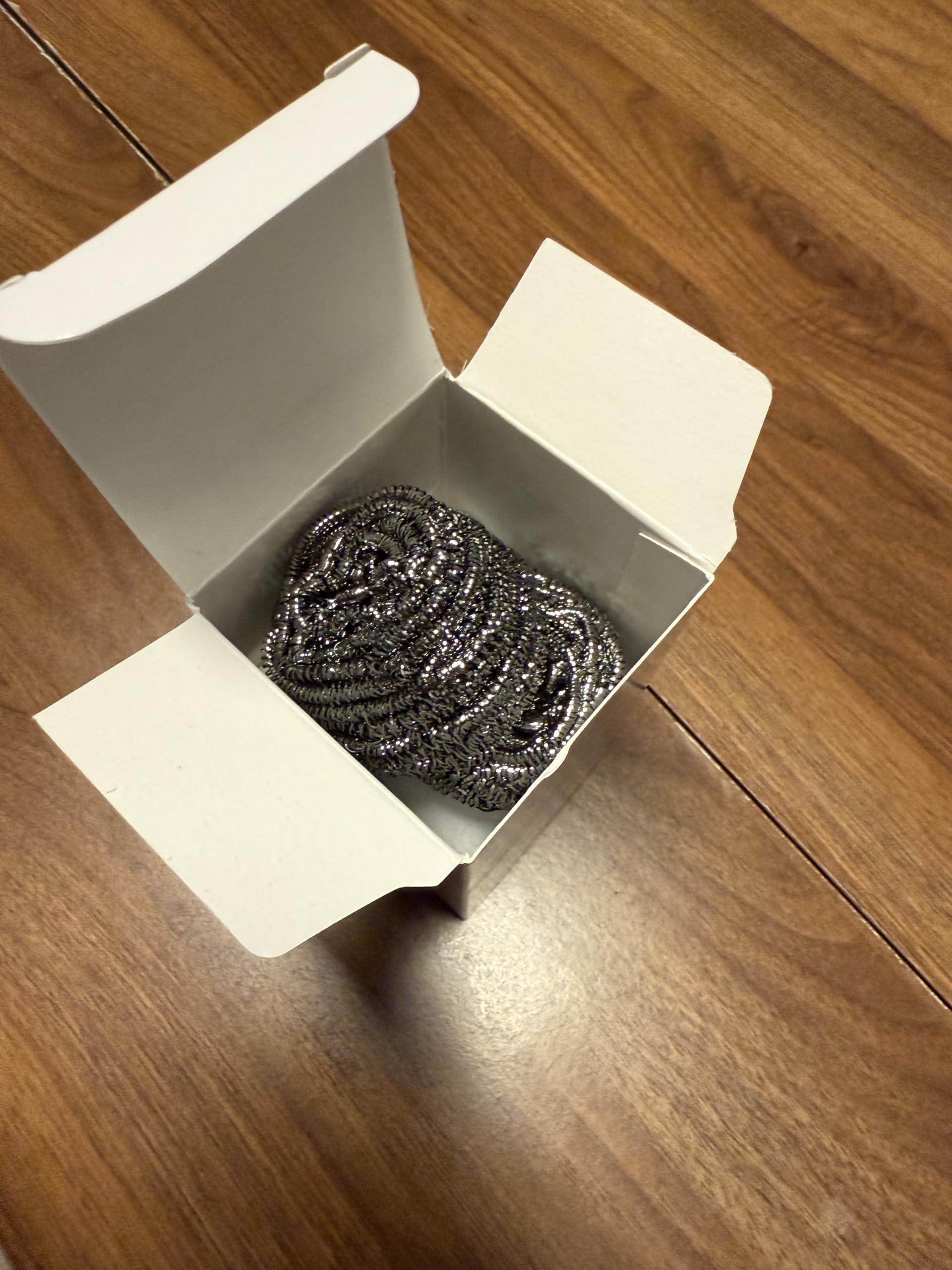 Amway Home Clean Scrub Buds Pads, Stainless Steel Scouring Pads 4 Pieces Sold By Go Greens