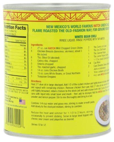 Hatch Hatch Mild Chopped Green Chile, 27-Ounce (Pack of 3)