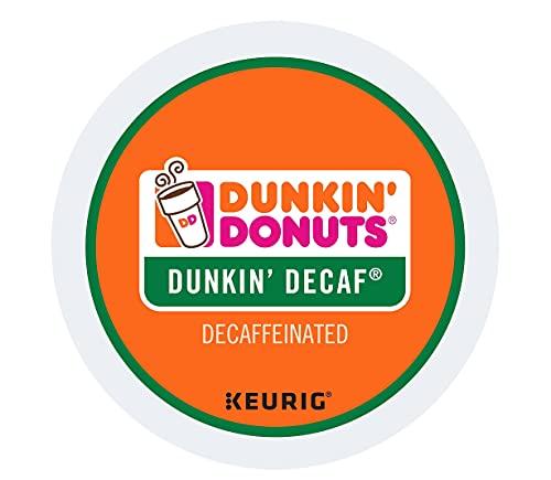 Dunkin' Donuts Dunkin\' Donuts Decaf Keurig Single-Serve K-Cup Pods, Medium Roast, Box of 44 K-Cup Pods