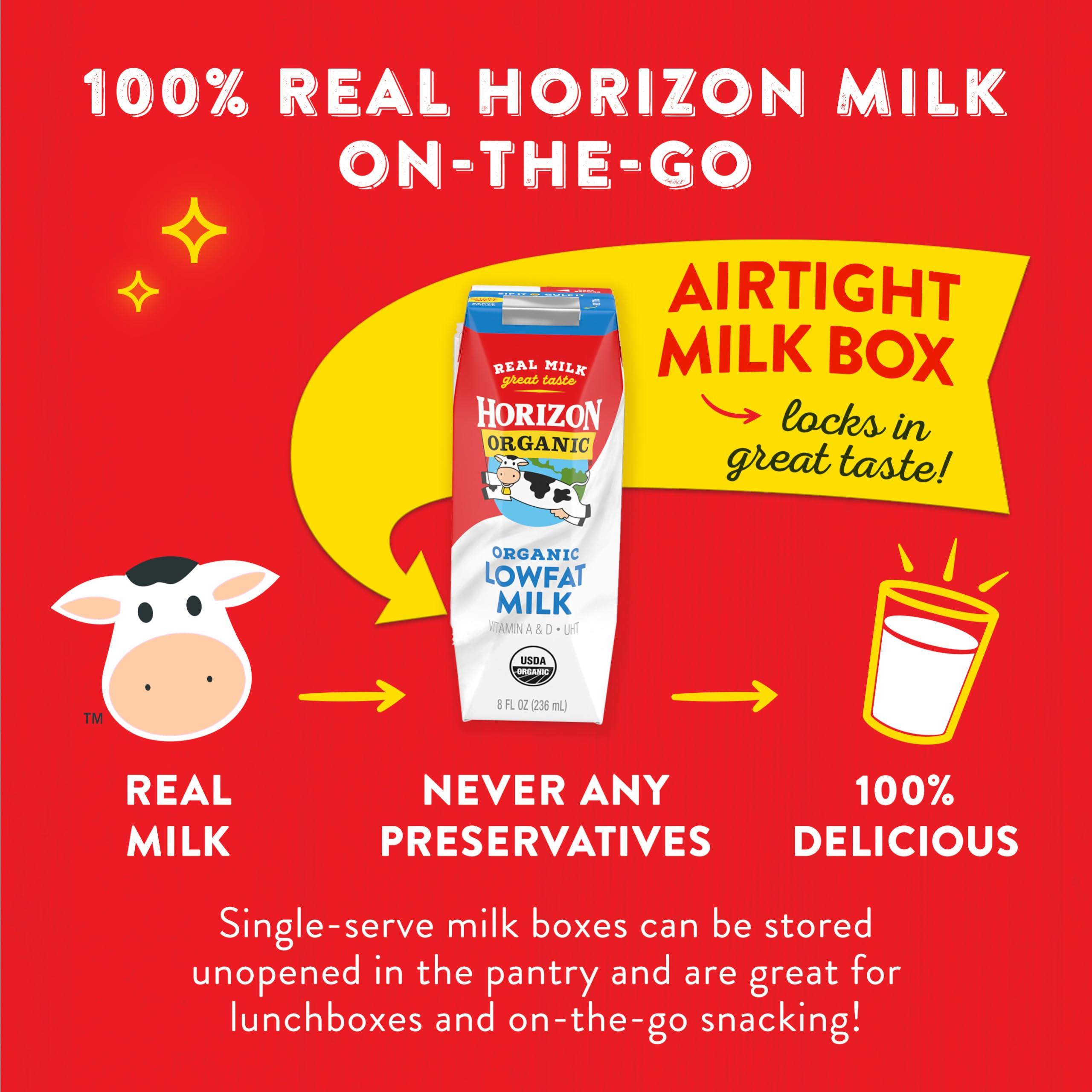 Horizon Organic Horizon Organic Shelf-Stable 1% Low Fat Milk Boxes, 8 oz., 6 Pack