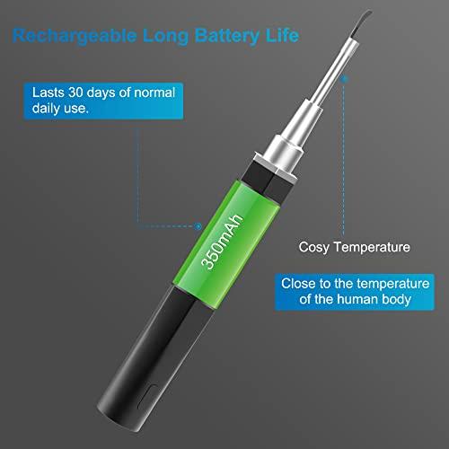 VANBAR Ear Wax Removal, Ear Cleaner with Camera Earwax Remover Tool, Ear Camera Otoscope kit with Light, Ear Wax Camera with 6 Ear Spoon for Kids, Adults & Pets