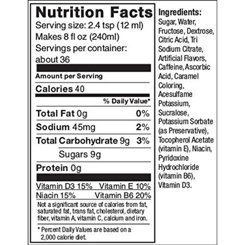 sodastream SodaStream Energy Syrup, 14.8 Fluid Ounce