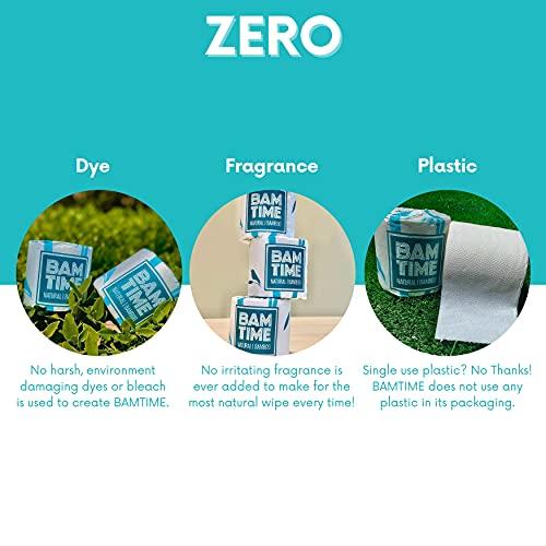 BAMTIME Toilet Paper, 100% 3ply Bamboo Toilet Paper, 24 Rolls, 300 sheets, 7200 Count, pack of 24, plastic free, Tree free, Biodegradable