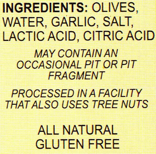 Napoleon Napoleon Stuffed Olives, Garlic, 6.5 Ounce