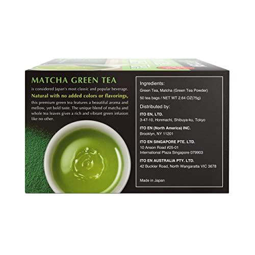 Ito En Ito En Traditional Matcha Green Tea 50 Count Zero Calories, Caffeinated