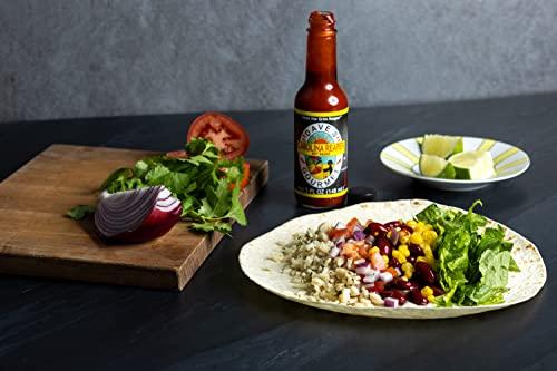 Dave's Gourmet Dave's Gourmet Carolina Reaper Hot Sauce Add Flavor and Heat to Dips, Spreads, Sauces and Marinades - 3 Bottles