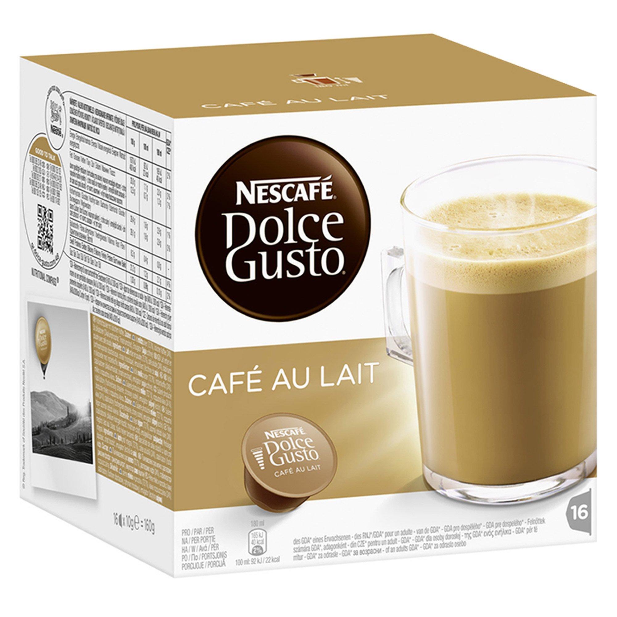 NescafÃ Dolce Gusto 1 x Nescafe Dolce Gusto Cafe Au Lait