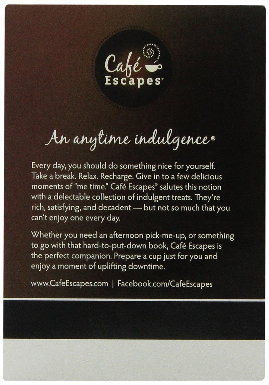 Café Escapes Cafe Escapes Cafe Caramel Coffee, Keurig K-Cup Pods, Light Roast, 24/Box (GMT6813)